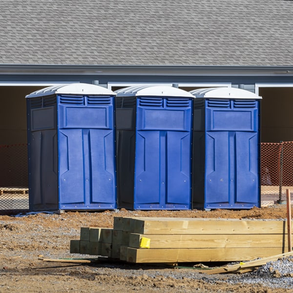 what is the maximum capacity for a single portable toilet in Dover Delaware